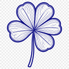 A stylized illustration of a leaf, created as an SVG vector graphic.