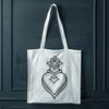 Sacred Love Icon Vector Art A stylized illustration of the Sacred Heart, a symbol of love and devotion in many Christian denominations.