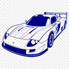 High-Speed Vector Graphics Racing car vector design for cutting machines and digital crafting