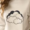 Illustrative cloud icon designed as vector art for digital and print applications.