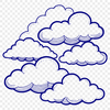 Beautiful Free Cloud Silhouette A digital representation of a cloud in vector format.