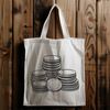 Stackable Coin Collection A collection of stackable coins in various denominations and designs.
