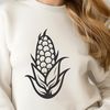 Free Vector Art of Corn A detailed illustration of a corn kernel.