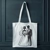 Couple's Special Moment Illustration A stylized vector illustration of a bride and groom embracing at the altar.