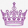 Regal Symbol Illustration SVG illustration of a stylized crown with decorative details.