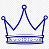 Beautiful Vector Crown Icon A royalty-inspired crown design created as an editable vector file.