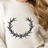 Religious Symbolism in Art A crown made up of sharp thorns, a symbol in various religious traditions.