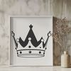 Luxurious Gold Crown Design Vector illustration of a gold crown with intricate details.