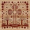 A detailed, symbolic representation of the crucifix, ideal for use in religious contexts or graphic design projects.