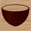 A simple design of a cup with handle, suitable for vector graphics and cutting machine use.