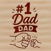 Inspiring Dad Quotes for Fathers Day Vector graphic quote for Fathers Day featuring inspirational message about dads.