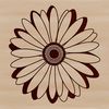Beautiful Daisy Graphic A detailed graphic representation of a daisy blossom, designed as a scalable SVG file.