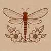 Beautiful Iridescent Winged Insect SVG A colorful dragonfly with iridescent wings and long slender body, rendered in vector format for scalable design.