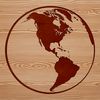 Beautiful Planet Vector Icon A high-resolution digital representation of the planet Earth in vector format.