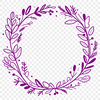 Delicate Floral Wreath Vector Art A delicate floral wreath designed as a vector graphic, suitable for various digital applications.