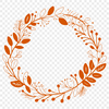 Floral SVG Wreath Design A floral wreath design created as a scalable vector graphic (SVG) file.