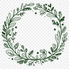 Free SVG Wreath Illustration Download Ornate wreath illustration suitable for digital cutting machines like Cricut.