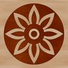 A simple line drawing of a sunflower with large yellow petals and dark center, suitable for vector art projects.