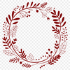 Elegant SVG Floral Pattern Illustration Floral wreath design made with vector graphics in SVG format.