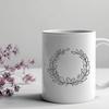 Free Vector Floral Garland A decorative floral wreath design created in vector format.