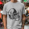 Free High-Res Football Illustration A high-resolution vector illustration of an American football, suitable for use in digital design and printing.