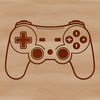 Free Vector Gamepad Design An illustration of a standard game controller featuring directional buttons and faceplate.