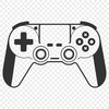 High-Resolution Game Pad Illustration A detailed digital illustration of a modern game controller.
