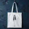 Adorable Girl Vector Graphic A vector graphic representation of a child figure, suitable for editing with design software.