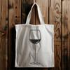 Free Vector Graphic of a Glass of Wine An intricately designed vector graphic of a wine bottle and glass on a table setting.