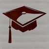 Graduation Cap Illustration Vector SVG clip art design featuring a graduation cap, ideal for use in educational contexts and various digital projects.