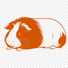 Guinea Pig Clipart for Pet Lovers A cute guinea pig illustration suitable for pet enthusiasts.