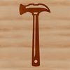 Vector Illustration of a Hammer Tool A digital illustration of a hammer tool in a vector format.