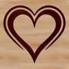 Beautiful Red Heart Vector Shape A simple red heart shape designed as vector art, suitable for various uses.