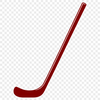 Hockey player holding a hockey stick on the ice rink