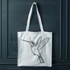 Detailed SVG Bird Illustration Downloadable Image A detailed illustration of a hummingbird in flight, suitable for vector design and cutting machine projects.