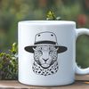 Stunning Big Cat Design A large, spotted big cat with a distinctive pattern, suitable for use in graphic design projects.