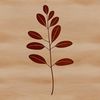 Free Vector Leaf Graphic Art A detailed illustration of a single leaf with veins and texture, suitable for digital design projects.