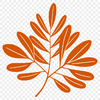Green Leaf Icon A single green leaf with veins and edges, suitable as vector clip art.