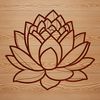 Lotus Flower Vector Illustration A stylized illustration of a lotus flower with multiple petals, suitable for vector design projects.