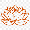 Intricate Lotus Bloom An illustration of a lotus flower in bloom, with intricate details suitable for vector design.