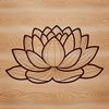 Intricate Lotus Plant SVG Artwork An intricately designed vector representation of the lotus plant, often used in graphics and design projects.