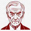 Simple Male Silhouette SVG Icon A simple line drawing of an adult male figure.