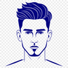 Free SVG Male Figure Clip Art An illustration of a male figure in a vector format.