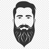 Free Vector Illustration of a Gentleman Male figure with beard in a digital vector illustration format.
