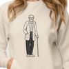 Mature Male Figure Vector Art A high-resolution vector image of a mature male figure with detailed facial features.