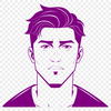 High-Resolution Man Illustration A high-quality vector illustration of a male figure, ideal for various design projects.