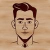 Free Downloadable Male Icon SVG File An illustration of a male figure in simple vector lines, suitable for commercial or personal projects.
