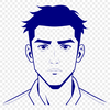 SVG Figure Design Free Download Male figure illustration created as a vector graphic in SVG format.