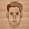 Human Silhouette Icon An SVG icon representation of a human male character for graphic design purposes.