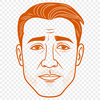 Free SVG Man Clip Art for Cricut Man silhouette in vector format, suitable for Cricut cutting machine or laser cutter.